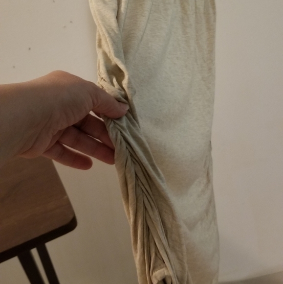 Brand New Dress, Le Chateau,Small, tan color, cotton, gorgous, light and cozy 🌹 - Picture 2 of 5